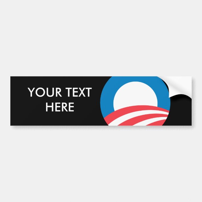 OBAMA_O_ AUTOAUFKLEBER (Vorne)