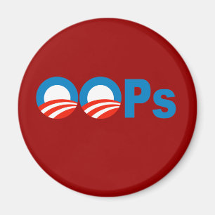 Obama oops magnet