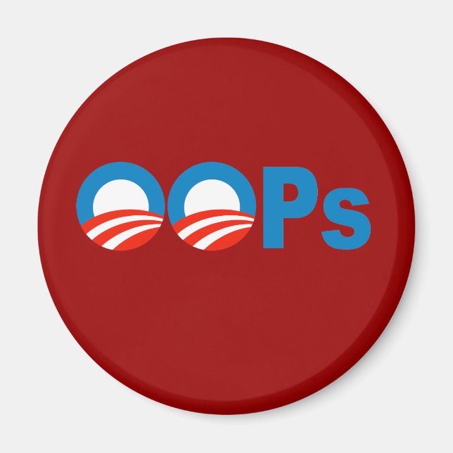 Obama oops magnet (Vorne)
