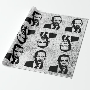 Obama-Papier Geschenkpapier