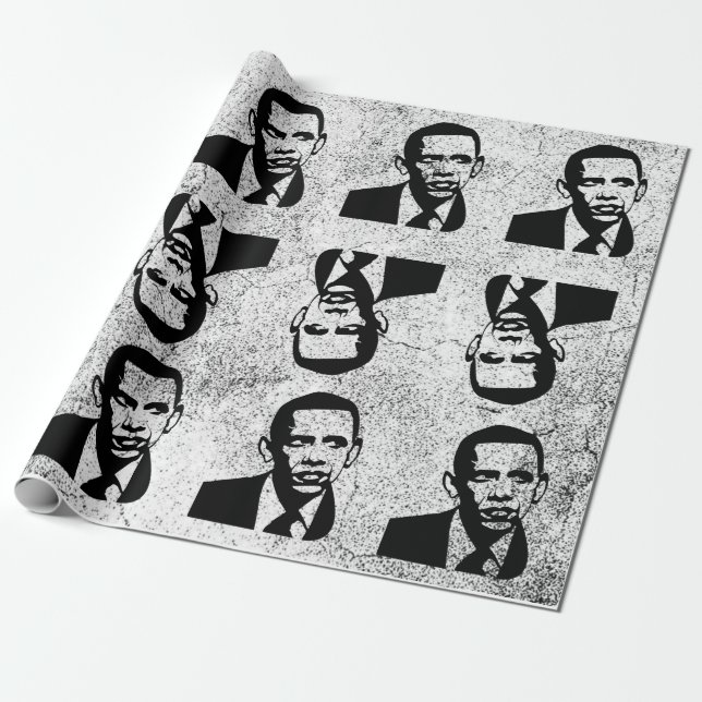 Obama-Papier Geschenkpapier (Ungerollt)