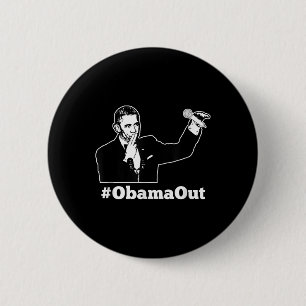 Obama Patriotic 2028 Politische Protest Kundgebung Button