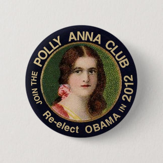 Obama PollyAnna Button