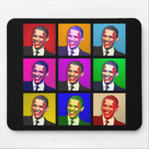 Obama-Pop-Kunst-Art Mousepad