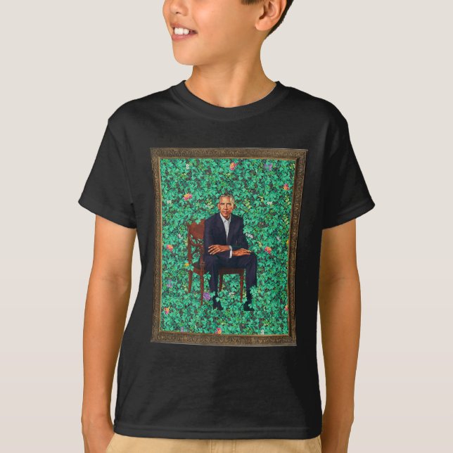 Obama Portrait T-Shirt (Vorderseite)