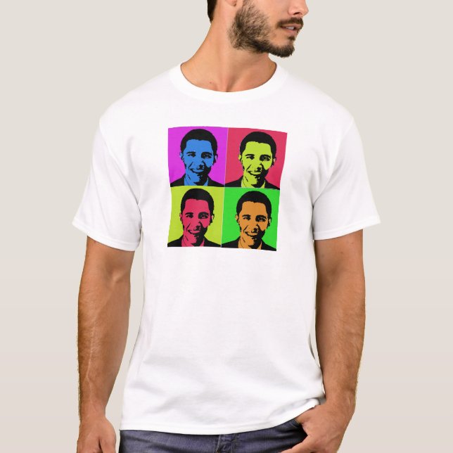 Obama-Porträt T-Shirt (Vorderseite)