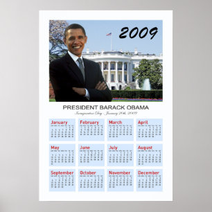 Obama-Poster - Mauerkalender 2009 Poster