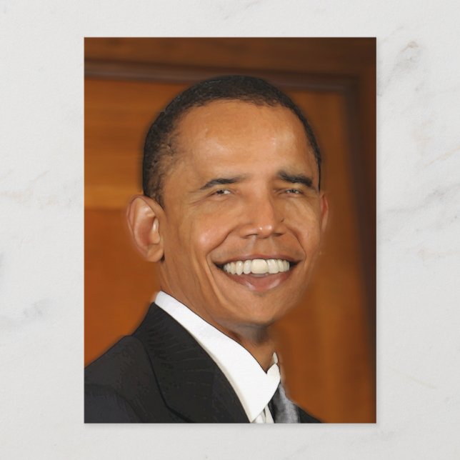 Obama Postkarte (Vorderseite)