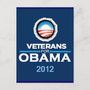 Obama Postkarte 2012