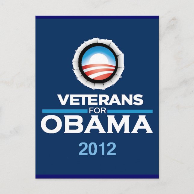 Obama Postkarte 2012 (Vorderseite)