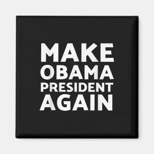 Obama Präsident erneut Präsident Barack Obama Magnet