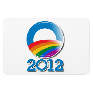 Obama-Pride-Button 2012 Magnet
