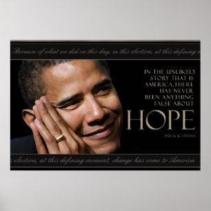 Obama Quote Poster
