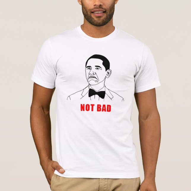 Obama Rage-Gesicht T-Shirt (Vorderseite)