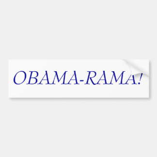 OBAMA-RAMA! AUTOAUFKLEBER