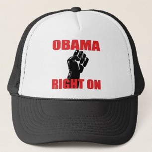 OBAMA-RECHT AN TRUCKERKAPPE