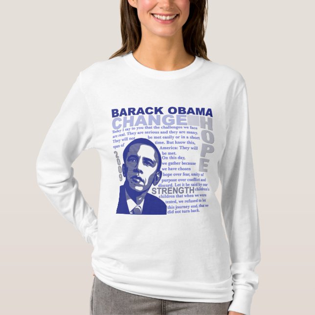 Obama-Rede T-Shirt (Vorderseite)