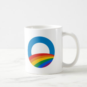 Obama-Regenbogen Kaffeetasse