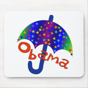 Obama-Regenschirm Inaguration Memento Mousepad