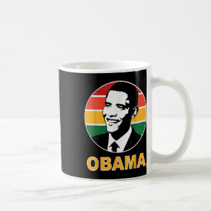 Obama Retro Präsident Barack Obama hoffen, einen W Kaffeetasse