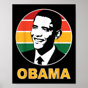 Obama Retro Präsident Barack Obama Hoffnung Ändern Poster