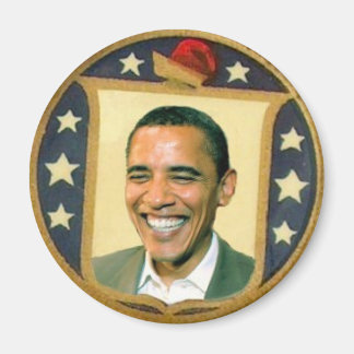 Obama Retro Shield Magnet