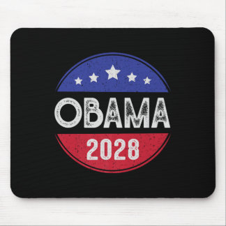 Obama Retro Vintag Patriotic 2028 Lasse, dies zu b Mousepad