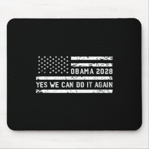 Obama Retro Vintag Patriotic 2028 politische Prote Mousepad