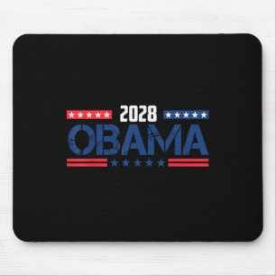 Obama Retro Vintag Patriotic 2028 politische Prote Mousepad