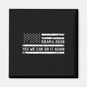 Obama Retro Vintage Patriotisches 2028 Politisches Magnet
