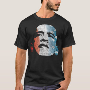 Obama-rotes weißes und Blau 12 T-Shirt