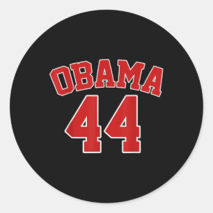 Obama Runder Aufkleber
