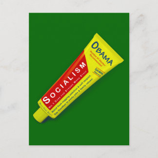 Obama Salve Postkarte