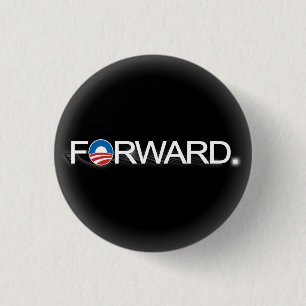 Obama schicken 2012 Schwarzweiss-Kampagnen-Button Button