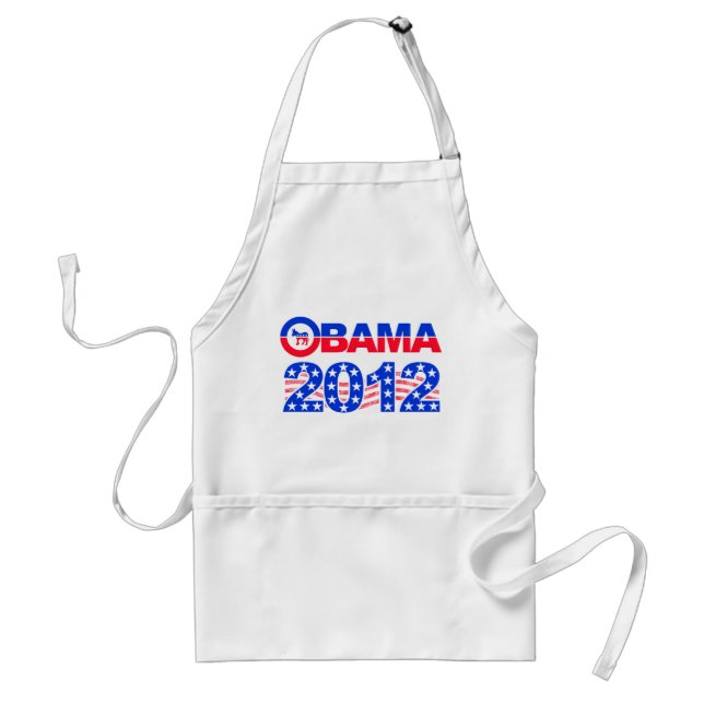 OBAMA-Schürze 2012 Schürze (Vorne)