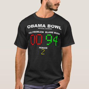 Obama-Schüssel - offizielles Zählen T-Shirt