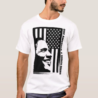 Obama Schwarzweiss T-Shirt