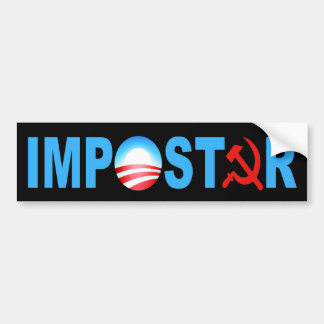 Obama-Schwindler Autoaufkleber