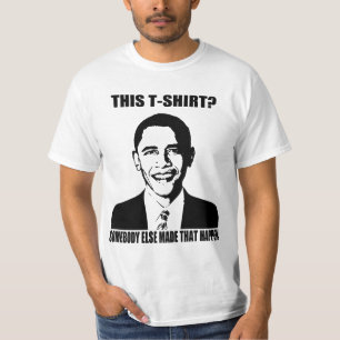 Obama-Shirt geschieht mysteriös T-Shirt