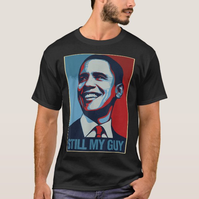 Obama Shirt immer noch mein Typ Barack Obama Gesch (Vorderseite)