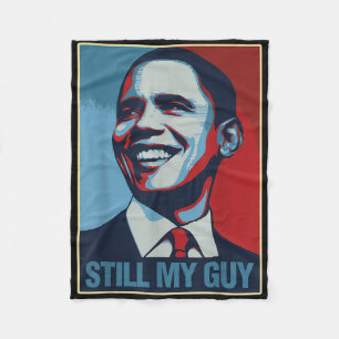 Obama Shirt immer noch mein Typ Barack Obama Gesch Fleecedecke