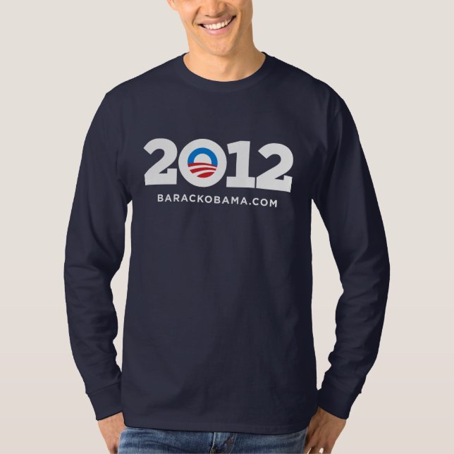 Obama-Shirts 2012 T-Shirt (Vorderseite)