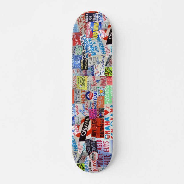 Obama Sigs of Hope Skateboard (Vorne)