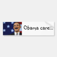 Obama-Sorgfalt II Autoaufkleber