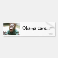Obama-Sorgfalt II Autoaufkleber
