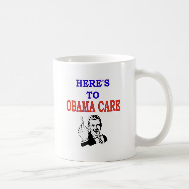 OBAMA-SORGFALT KAFFEETASSE (Rechts)