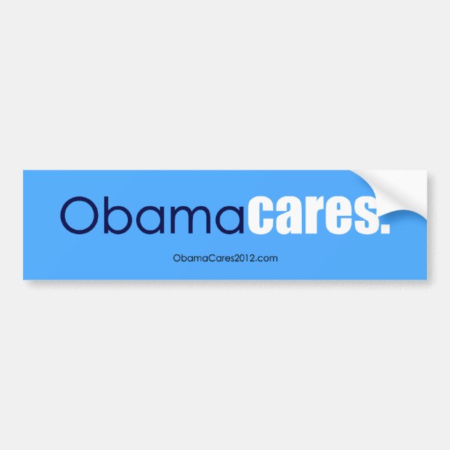 Obama-Sorgfalt, Zeitraum. Autoaufkleber (Vorne)
