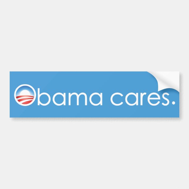 Obama-Sorgfalt, Zeitraum. Autoaufkleber (Vorne)