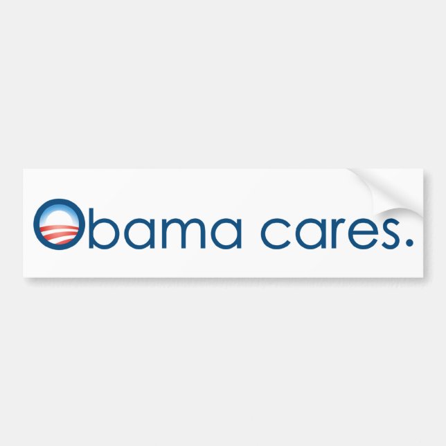 Obama-Sorgfalt, Zeitraum. Autoaufkleber (Vorne)