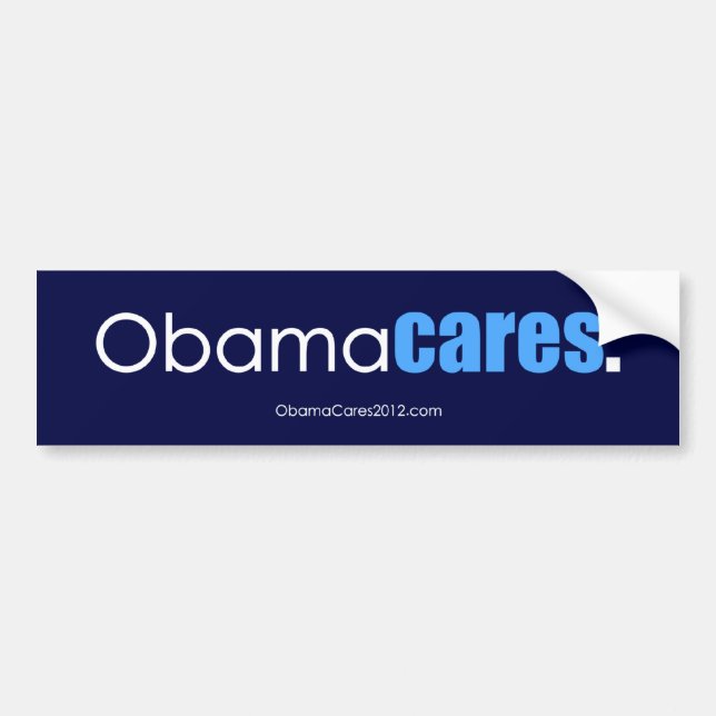 Obama-Sorgfalt, Zeitraum. Autoaufkleber (Vorne)